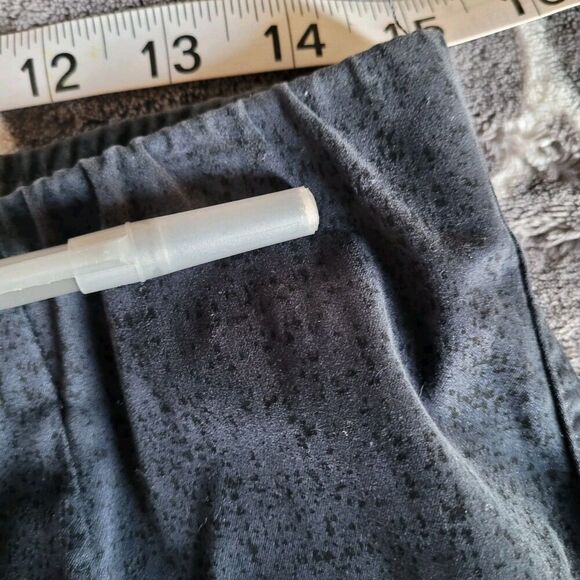 Oska Womens Trouser Pants Size 2 Black Printed Pull On High Rise Straight Leg - Picture 8 of 12